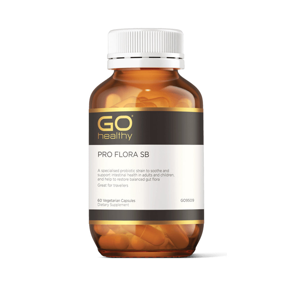 GO Healthy Pro Flora SB 60 Vege Capsules