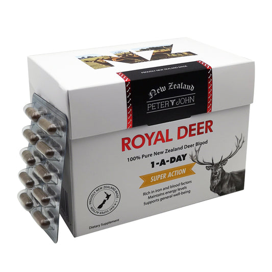Royal Deer Antler & Jelly Capsules - Daily Vitality Support