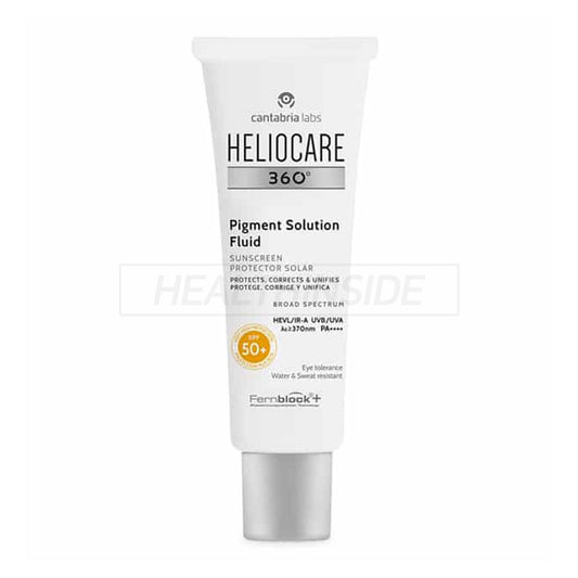 カンタブリア ラボ ヘリオケア 360° ピグメントソリューション フルイド 50ml SPF50 日焼け止め UVケア ナイアシンアミド ビタミンC ツヤ肌 HELIOCARE