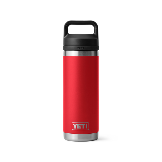 YETI ランブラーボトル チャグキャップ付き 18oz 保冷 保温 水筒 532ml - レスキューレッド