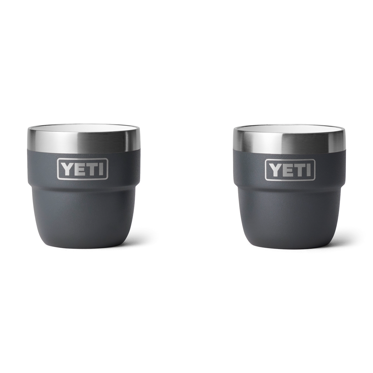 YETI Rambler Stackable Cups 118ml Charcoal