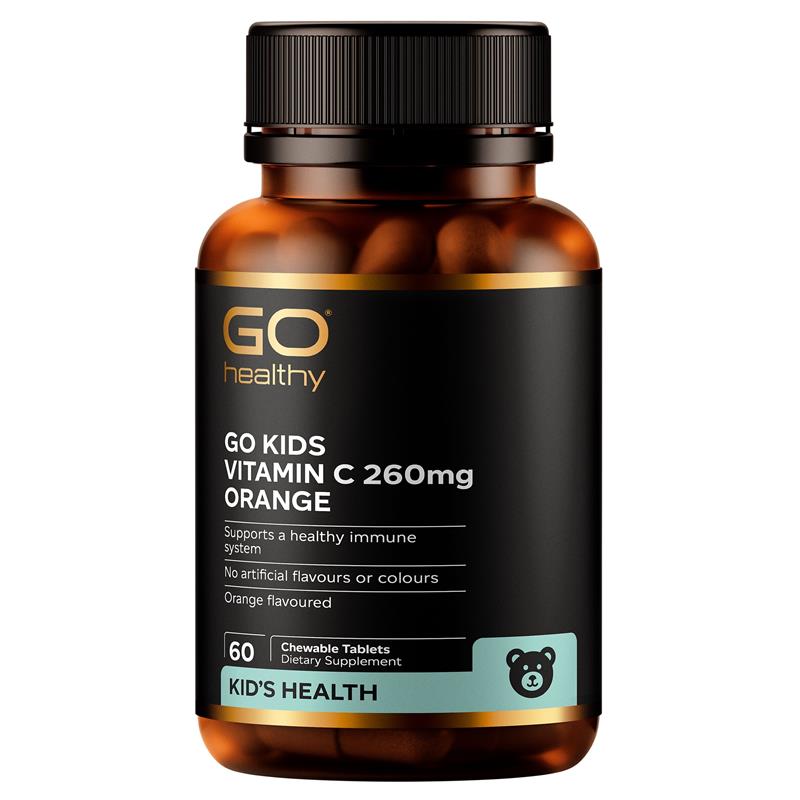키즈 비타민 C 260mg 오렌지 60정