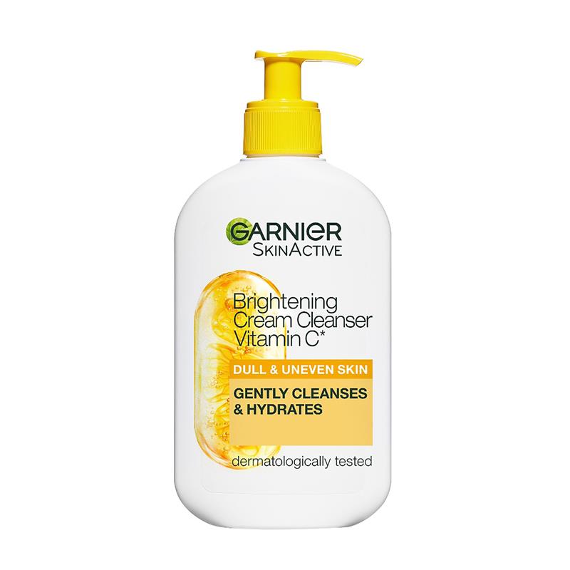 Garnier Skin Active Vitamin C Brightening Cream Cleanser 250ml