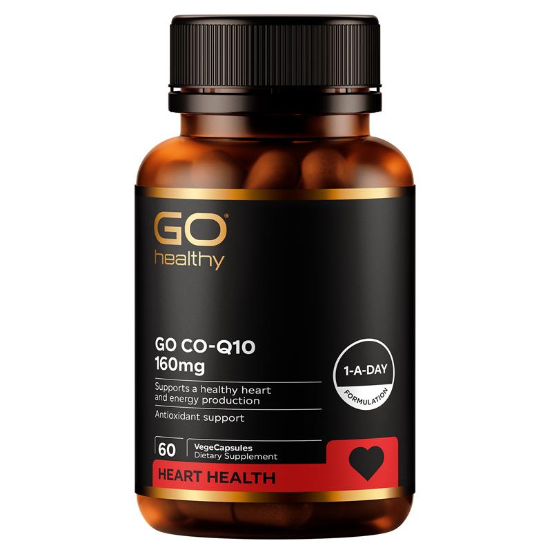 GO Healthy Co-Q10 160mg 60 VegeCapsules