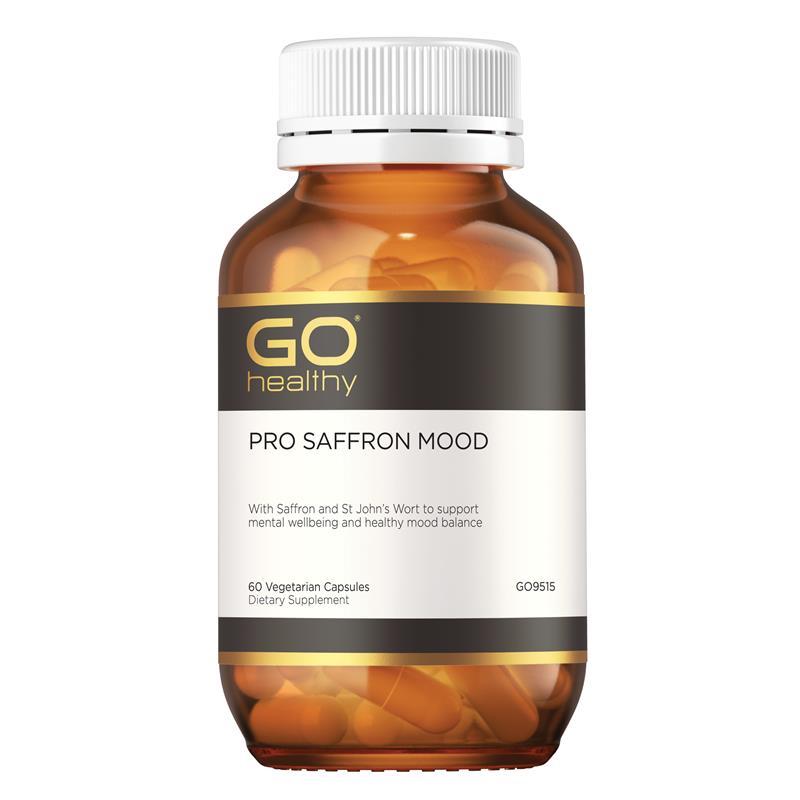 GO Healthy Pro Saffron Mood 60 Vege Capsules