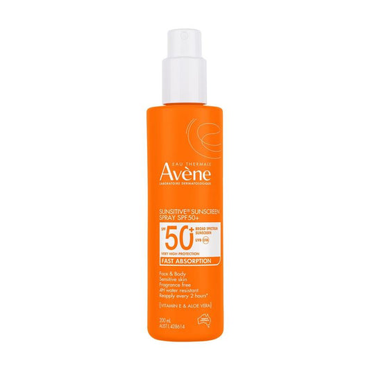 Sunsitive Sunscreen SPF 50+ Adult Spray 200ml