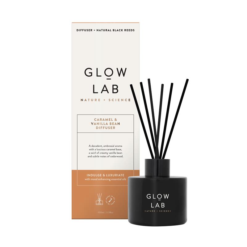 Glow Lab Diffuser Caramel & Vanilla Bean 100ml