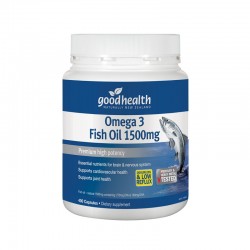 Omega 3 Fish Oil 1,500mg - 400 Capsules
