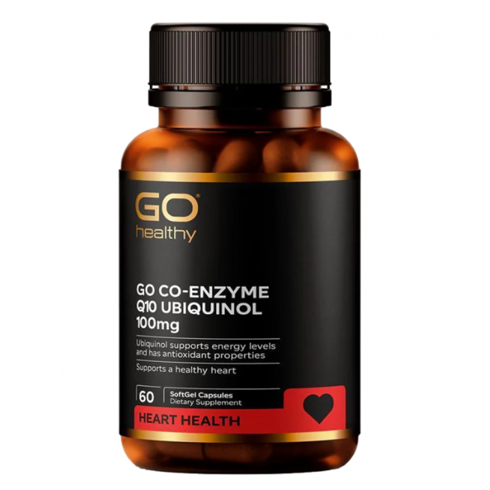 Ubiquinol 100mg - Active CoQ10 for Energy & Heart