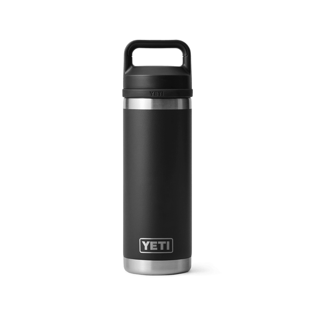 YETI ランブラーボトル チャグキャップ付き 18oz 保冷 保温 水筒 532ml - ブラック