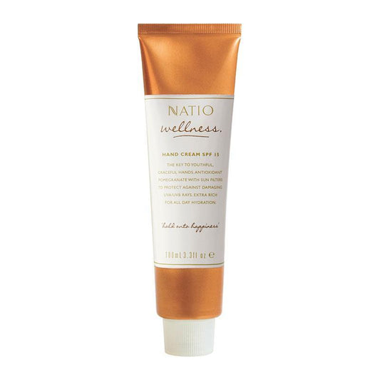 Natio Wellness Hand Cream SPF 15+ 100ml