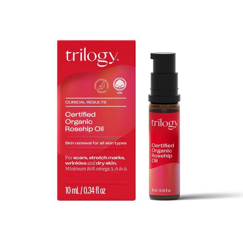 トリロジー オーガニック認証 ローズヒップオイル ローラー 10ml