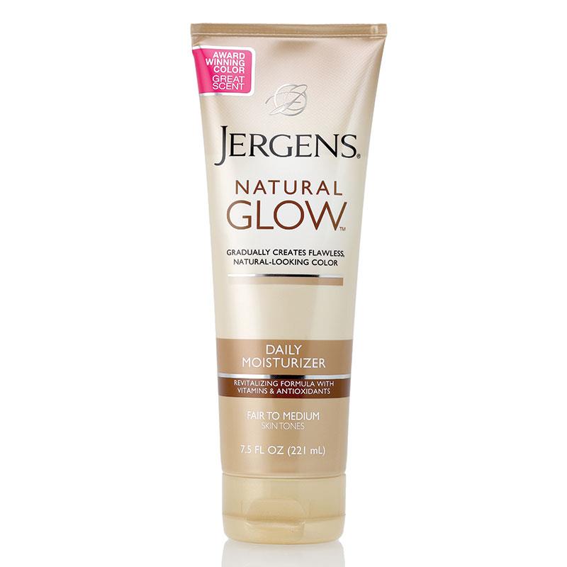 Jergens Natural Glow Daily Moisturiser Fair to Medium Skin Tones 221ml