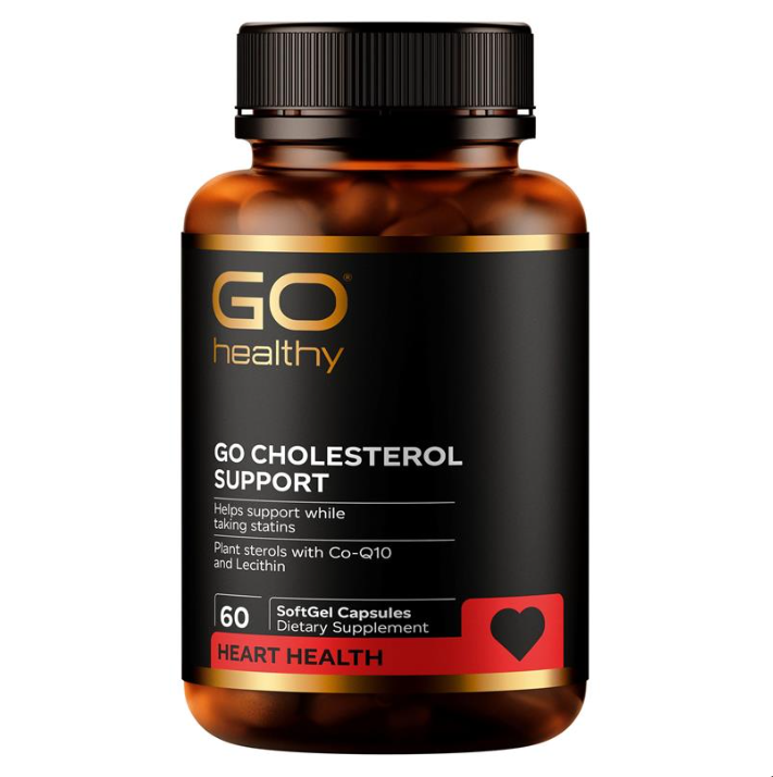 GO HEALTHY CHOLESTEROL SUPPORT 60CAPS