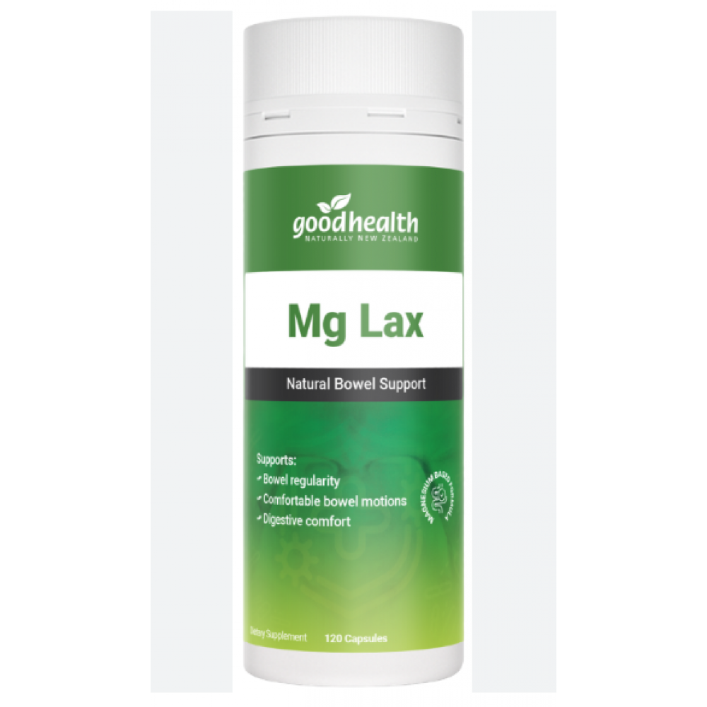 Magnesium Bowel Support Capsules (120 Count)