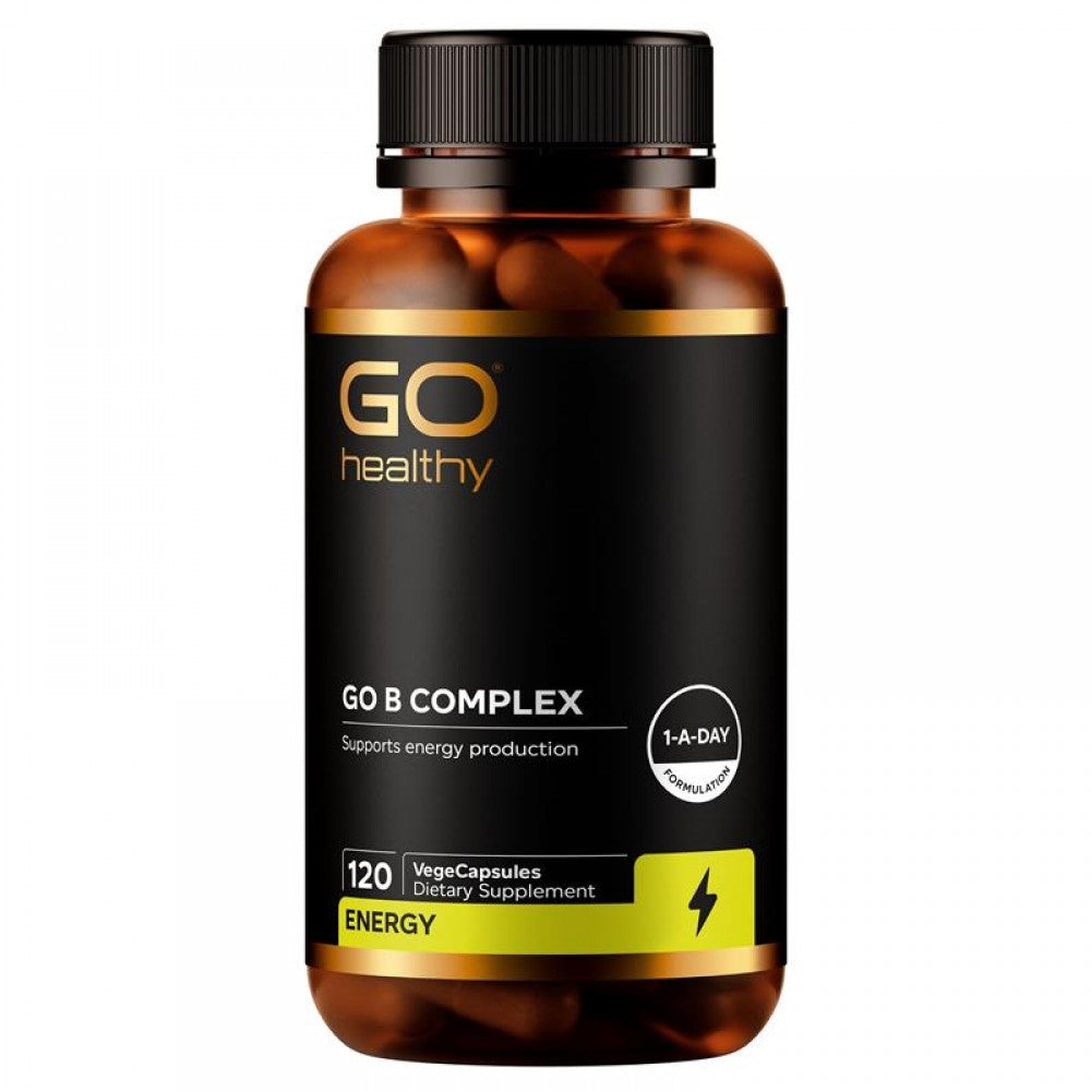 B Complex 120 VegeCapsules - Daily Vitality & Mood Support
