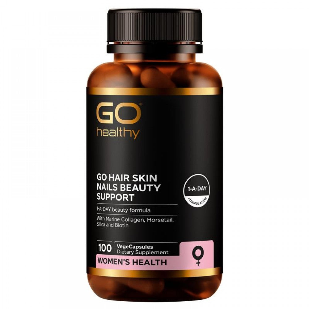 Hair Skin Nails Beauty Support (100 VegeCapsules)