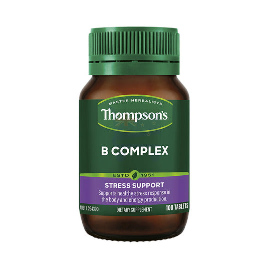【Thompson's】B コンプレックス サプリメント (100錠)