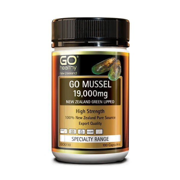 GO HEALTHY MUSSEL 19000 100 CAPSULES