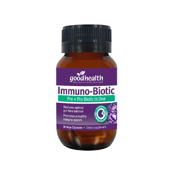 GOOD HEALTH IMMUNO-BIOTIC 30 CAPSULES