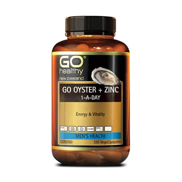 GO HEALTHY OYSTER+ZINC 120 CAPSULES
