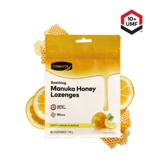 COMVITA MANUKA LOZENGES LEMON 40S