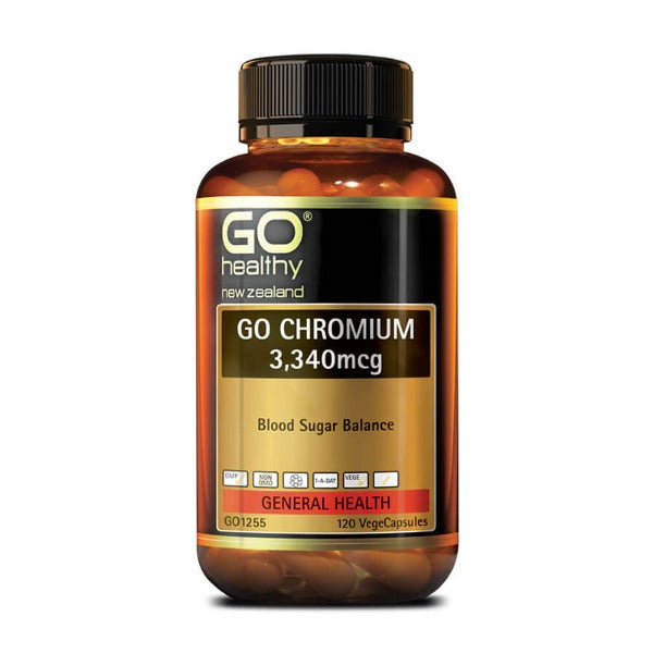 GO HEALTHY CHROMIUM 3340MG 120 CAPSULES