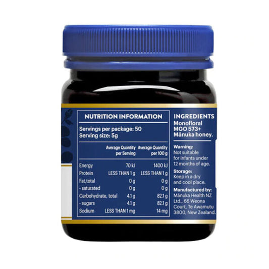 Manuka Health Manuka Honey MGO 573+ 250G