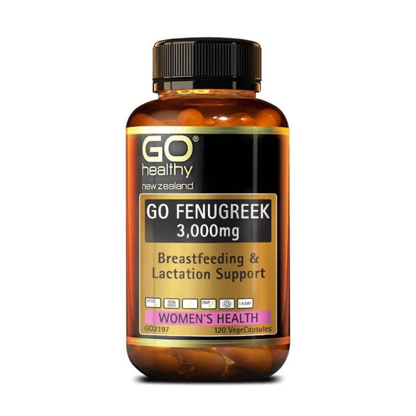 GO HEALTHY FENUGREEK 3000 120 CAPSULES