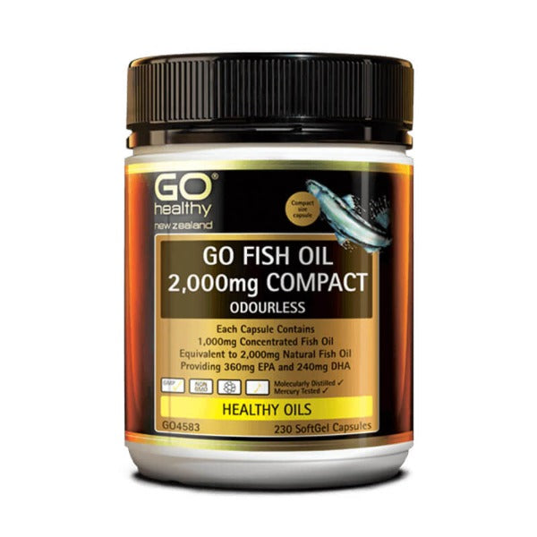 GO HEALTHY FISH OIL 2000MG 230 CAPSULES