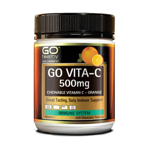 ゴー ヘルシー VITA-C 500MG オレンジ 200 錠