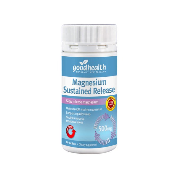 GOOD HEALTH MAGNESIUM SUSTAINED 60 TABLETS