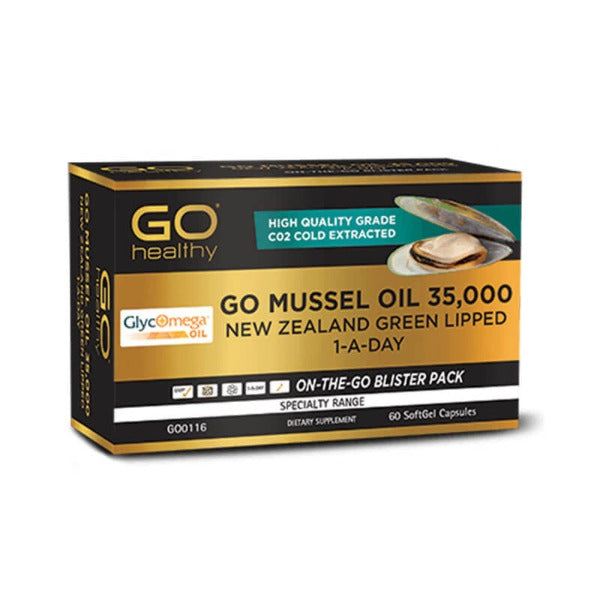 GO HEALTHY MUSSEL 35000 60 CAPSULES