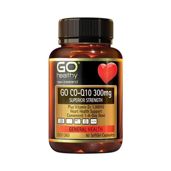 GO HEALTHY CO-Q10 300MG 60 CAPSULES