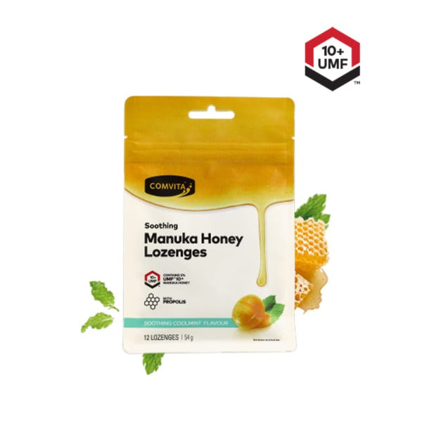 COMVITA MANUKA LOZENGES COOLMINT 40S