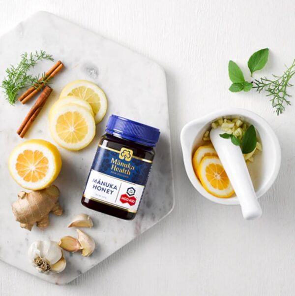 マヌカヘルス マヌカハニー MGO 400+ 500G