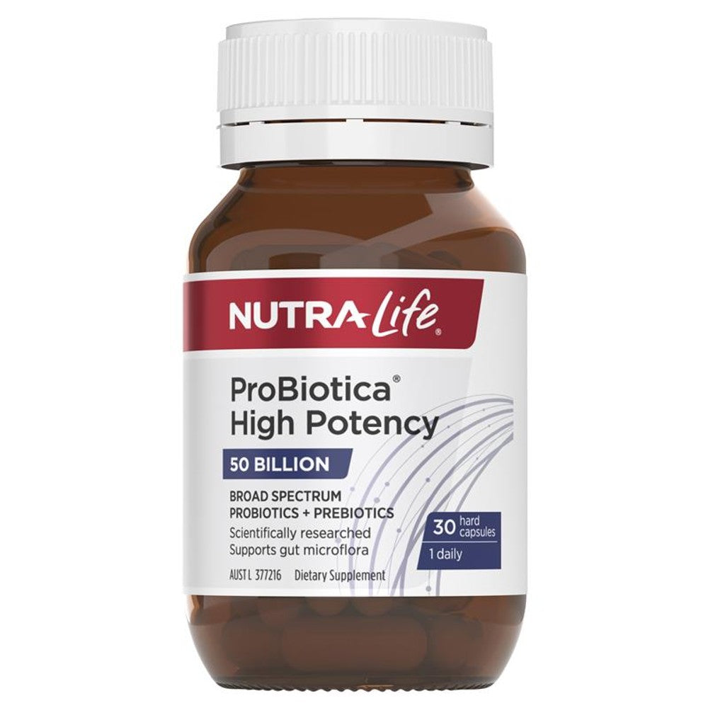 High Potency 50 Billion Probiotic - Daily Digestive Balance