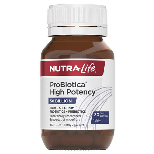 High Potency 50 Billion Probiotic - Daily Digestive Balance