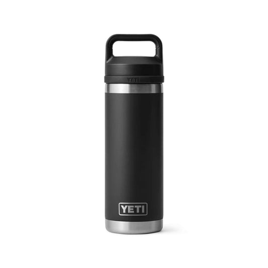 YETI Rambler Bottle with Chug Cap 532ml Black