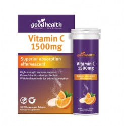 Vitamin C 1,500mg Effervescent Tablets (30 Count)