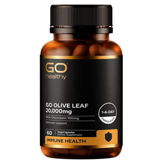 Olive Leaf 20000mg 60 VegeCapsules - Daily Wellness Support