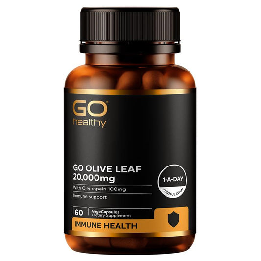 Olive Leaf 20000mg 60 VegeCapsules - Daily Wellness Support