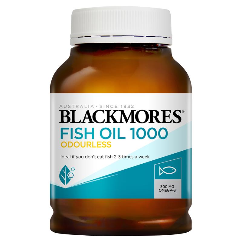 ブラックモアーズ 無臭フィッシュオイル 1000mg 400粒