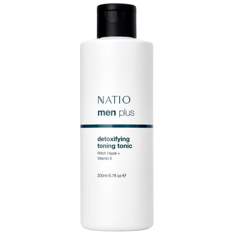 ナティオ デトキシファイング トーニング トニック 200ml 男性用 化粧水 メンズ 化粧水 角質ケア