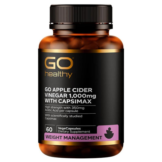 GOアップルサイダービネガー 1,000mg キャプシマックス 60ベジカプセル