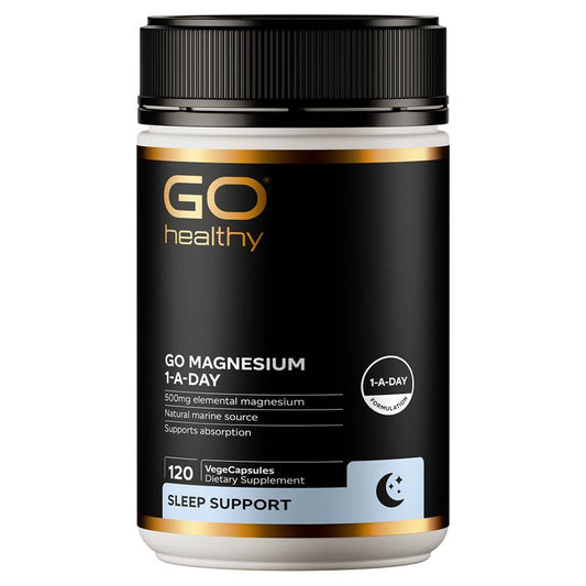 GO HEALTHY MAGNESIUM 1 A DAY 500MG 120 CAPSULES