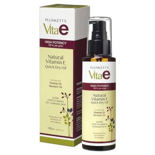 Natural Vitamin E Quick Dry Oil 125ml