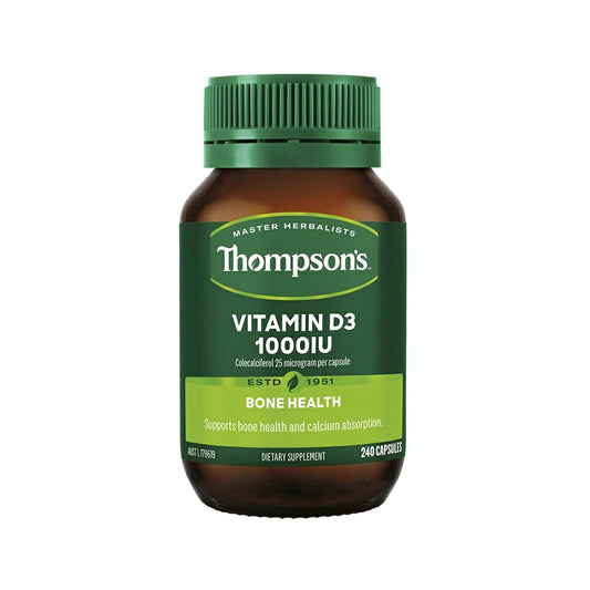 Vitamin D3 1000IU 240 Capsules - Daily Wellness Support