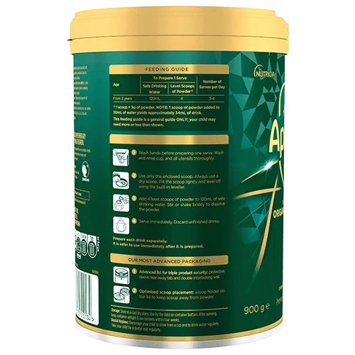 Aptamil Essensis Organic A2 단백질 밀크 4 (3세부터) 