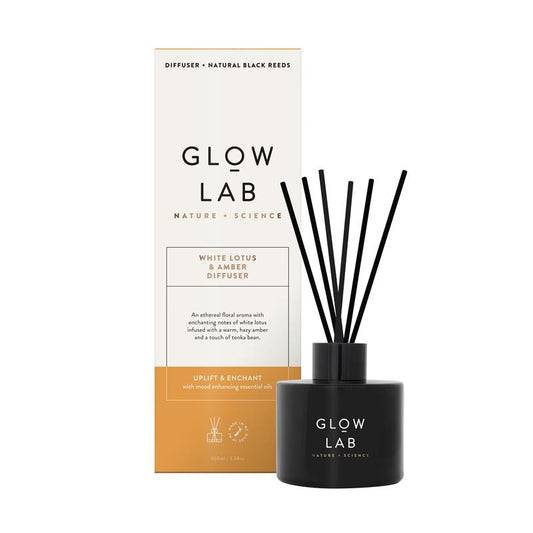 글로우 랩 디퓨저 화이트 로터스 & 앰버 100ml